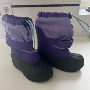 Columbia - Purple Little Girl Boot
